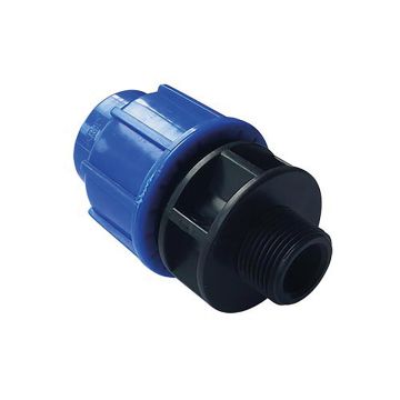 Raccord compression droit male 32 x 20/27