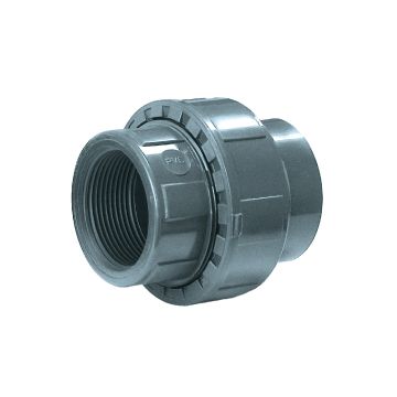 Union 3 pieces femelle PVC 25 x 20-27