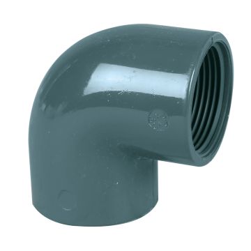 Coude mixte femelle Ø50 x Taraude 40/49