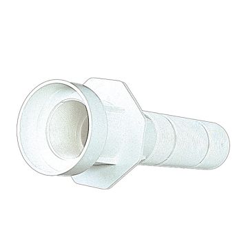 Traverse de paroi collerette