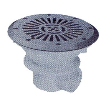 Bonde de fond IRRIPOOL grise