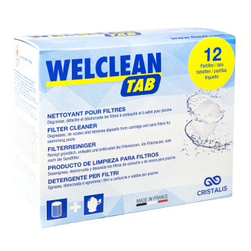 Nettoyant pour filtre Welclean Tab