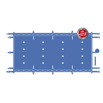Bâche à barres 4S Evolution Irricover