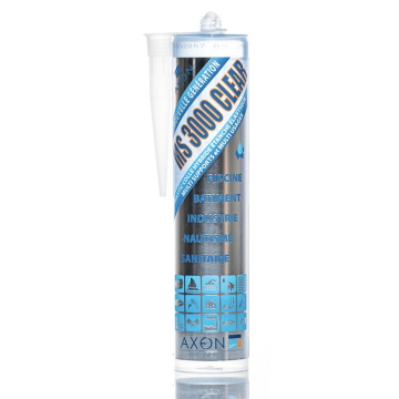 Mastic colle MS 3000 Pro transparent