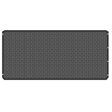 Bâche 4 côtés bordée noire 500 microns SOLAR-8