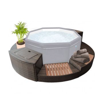 Mobilier 5 modules pour spa Octopus