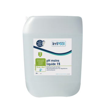 pH Moins Liquide 15% Irripool 20 L