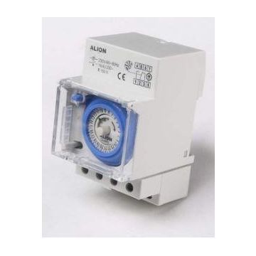 Horloge modulaire journaliere sur rail