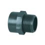 Raccord filete male PVC 20 x 15-21