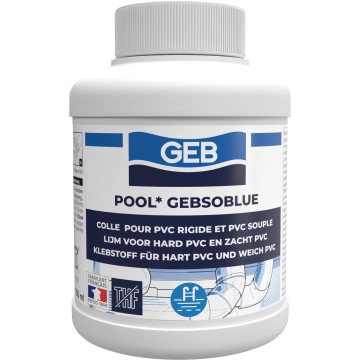 Colle bleue pour PVC 250 g