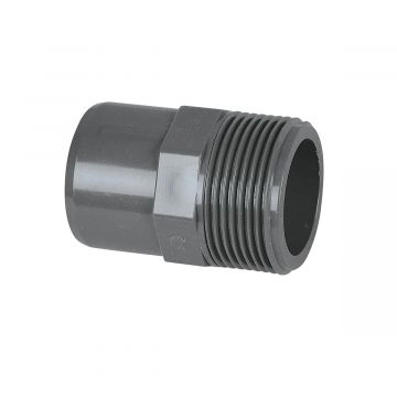 Raccord mâle Ø63/Fileté 50/60