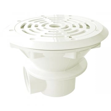 Bonde de fond IRRIPOOL blanche