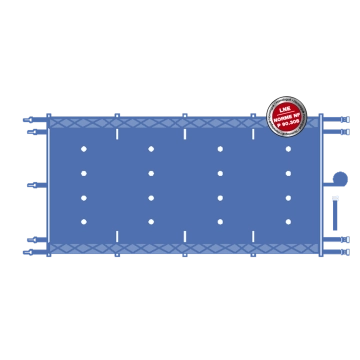 Bâche à barres 4S Irricover