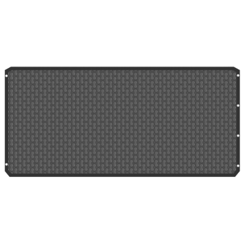 Bâche 4 côtés bordée noire 500 microns SOLAR-8